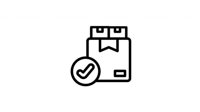 parcel animated icon