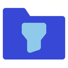 folder bluetone icon set