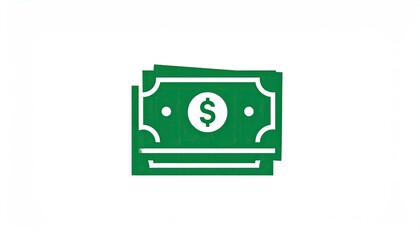 Stack of green dollar bills