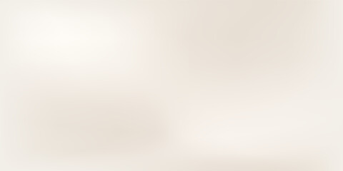 Beige gradient background. Light beige texture gradation. Neutral color backdrop. Creamy brown elegant abstract bg. Soft pearl vector backdrop. Delicate pale wallpaper. For card, banner