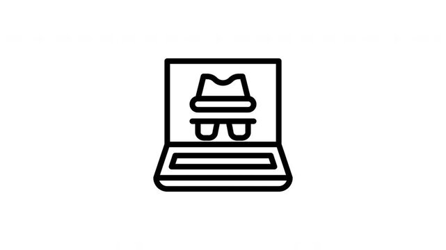 spyware animated icon