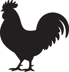 Chicken icon illustration © Masud