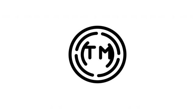 trademark animated icon