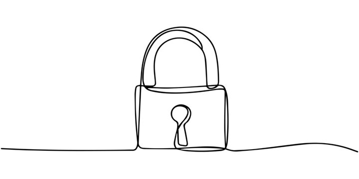 Lockbox Line Drawing Lock Line Drawing Images – Browse 305,815 Stock Photos, Vectors, and ...