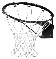 Halftone basket ball ring © Jefri