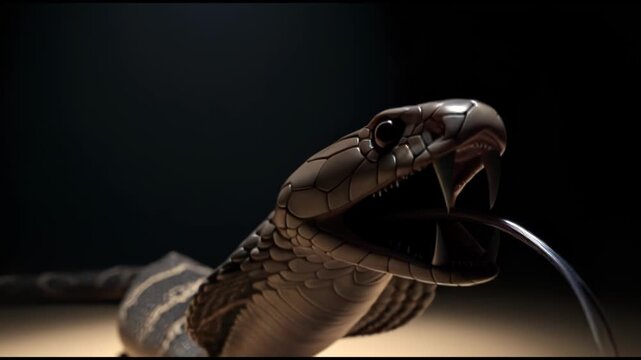 Cobra Snake Venomous Reptile Wildlife Animal Danger.