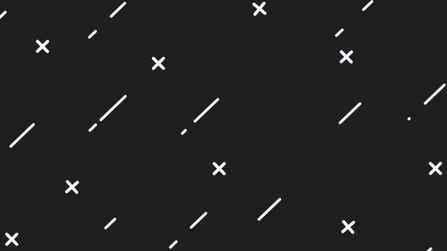 clock on black background