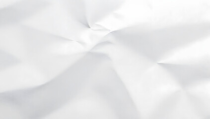 Obraz premium Crinkled paper texture: An abstract macro shot focuses on the intricate textures and shadows of crumpled paper, offering a minimalist yet captivating visual. 