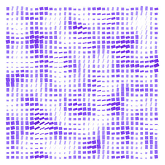 Vector Field Grid of Rectangles - Abstract Purple Rectangle Grid Art