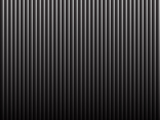 Obraz premium Abstract dark background with multi-colored vertical glowing neon stripes and vibrant light ribs texture