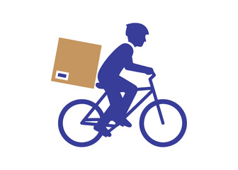 Fototapeta premium vector of a delivery icon in multiple colors