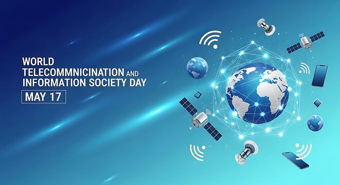 Global celebration of world telecommunication and information society day on may 17th