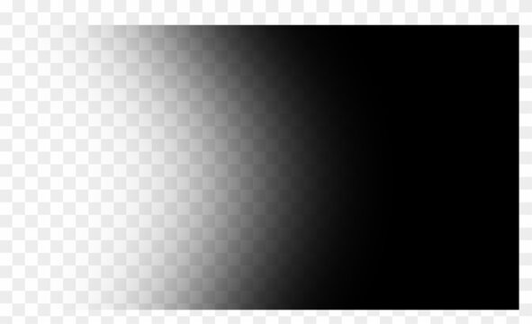 Smooth black to transparent gradient transition creates professional cinematic atmosphere perfect for video overlay corporate presentations and modern minimalist web design.