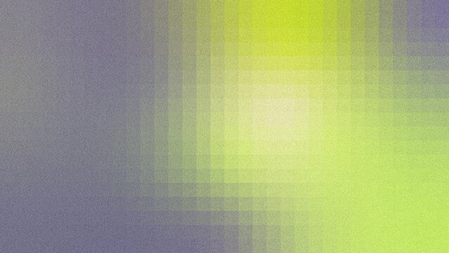 Abstract grainy gradient background with overlapping grid patterns, featuring a smooth transition from cool gray to vibrant lime green, with subtle noise texture for modern digital design use.