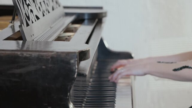 live piano performance