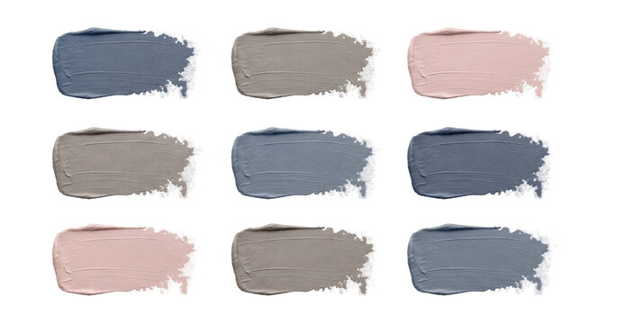Textured paint swipe samples muted modern .