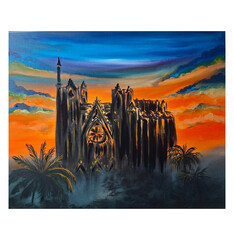 collage of images of the church