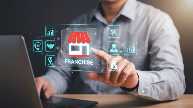 Franchise Business Expansion Growth Investment Concept