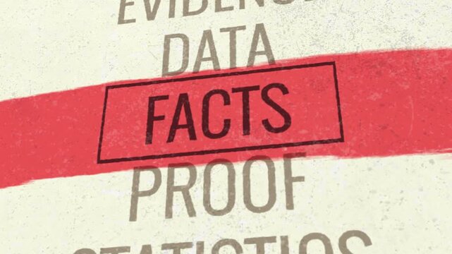 Facts 3D Scrolling Title Animation