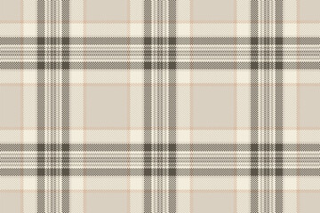 Nobility tartan plaid seamless, elementary fabric check textile. Rich background pattern vector texture in light and pastel colors.