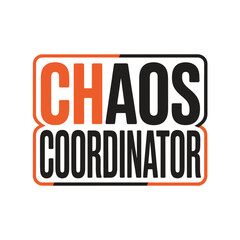 Chaos Coordinator Logo Design Concept