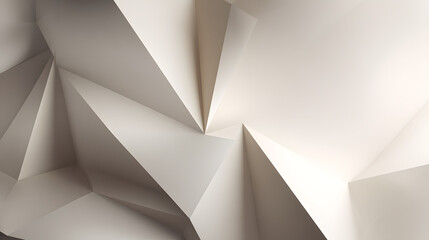 Abstract geometric shapes in soft tones