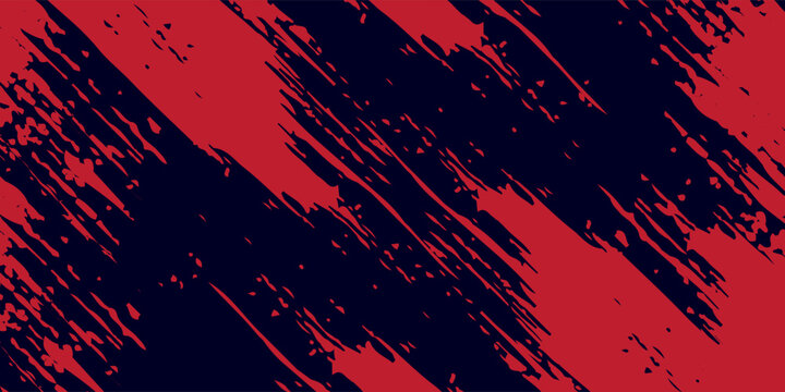 Red vector layout light with flat lines on backround blue. Decorative shining illustration with lines on abstract good.
