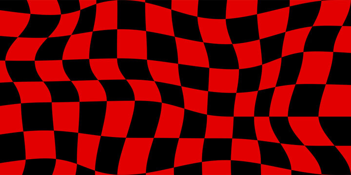 checkered red black pattern for transparent background, check tile square black white pattern