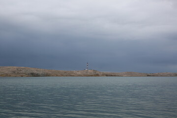 Fototapeta premium lighthouse on the island of crete