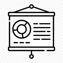 Marketing, statistics, and business concept presentation layout.