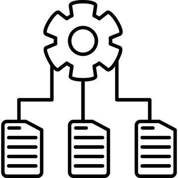 Hadoop Cluster Icon