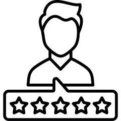 Obraz premium Rate Icon