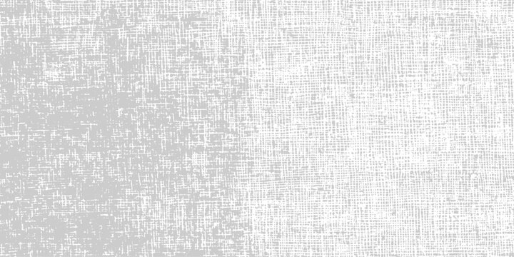 Seamless white paper and light fabric texture design featuring a vintage grunge pattern on a rough grey canvas surface for a textured wallpaper backdrop