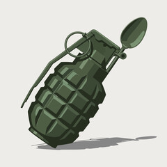 Grenade with Spoon - Unusual Combination