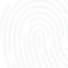 Obraz premium Abstract Fingerprint Pattern Background in Light Grey Minimal Style