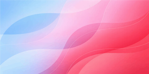 An abstract pink and colorful background featuring smooth purple waves and blue light lines creates a digital motion pattern with a flowing curve design for a vector art wallpaper backdrop