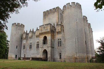 medieval castle (roquetaillade) in gascogne in aquitaine in france  © frdric