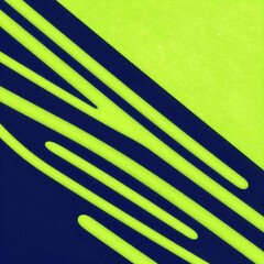 Abstract Neon Green and Blue Striped Pattern Background for Modern Graphic Design and Visual Art.
