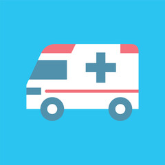 救急車の医療アイコン
