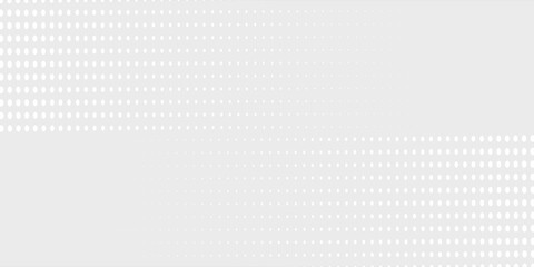 Dot white gray wave light technology texture background vector