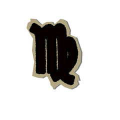 Zodiac Symbol Scrapbook Cut Out 