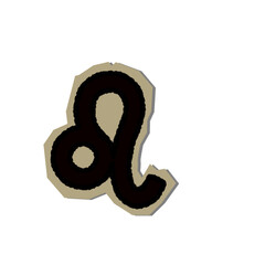 Zodiac Symbol Scrapbook Cut Out 