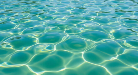 Obraz premium Water Surface Gleams Beautifully Creating Abstract Light Patterns