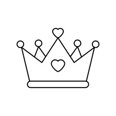 Crown with hearts © yLemon