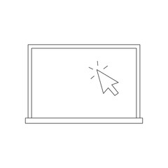 Interactive board cursor