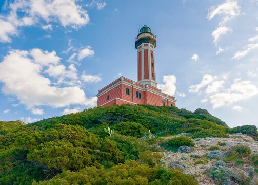Isola di Capri (Campania, Italy) - The beautiful Capri island in the Naples gulf with awesome natural attractions. Here in particular with a typical landmark.