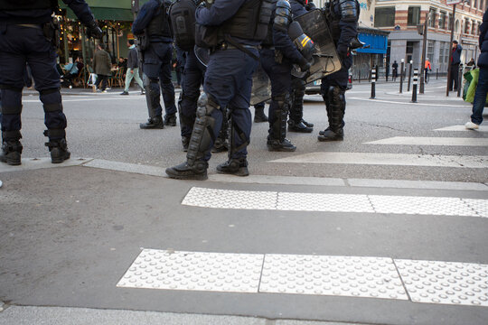 CRS pour la s&eacute;curit&eacute; des manifestations en ville