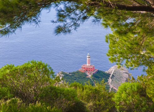 Isola di Capri (Campania, Italy) - The beautiful Capri island in the Naples gulf with awesome natural attractions. Here in particular with a typical landmark.