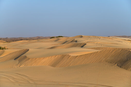 Sea sand area. Sultanate of Oman. Governorate of Dhofar. Salalah