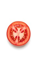 Tomato Slice - Fresh, Vibrant, and Ready to Eat.